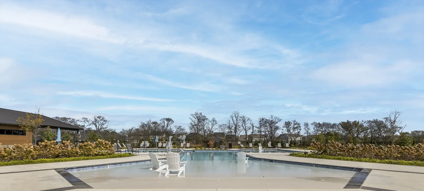 North Amenity Center Resort-Style Lap Hybrid Pool at Nexus in Gallatin Tennessee